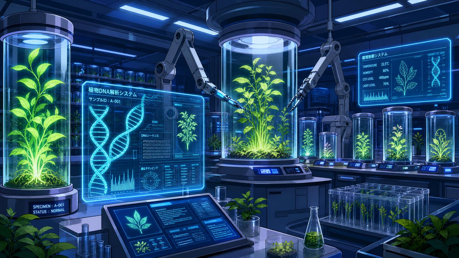 猎奇AI植物视频技术